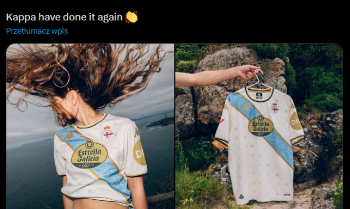 TOPOWE trzecie koszulki Deportivo La Coruna na nowy sezon!